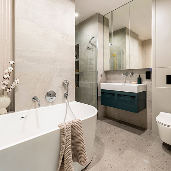 Renovatie badkamer
